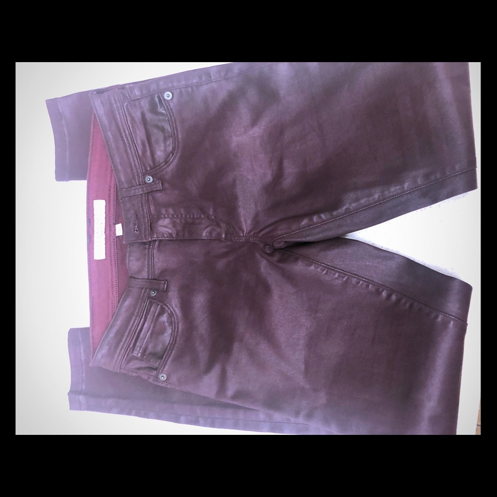 Authentic Burberry wax jeans sz 28
